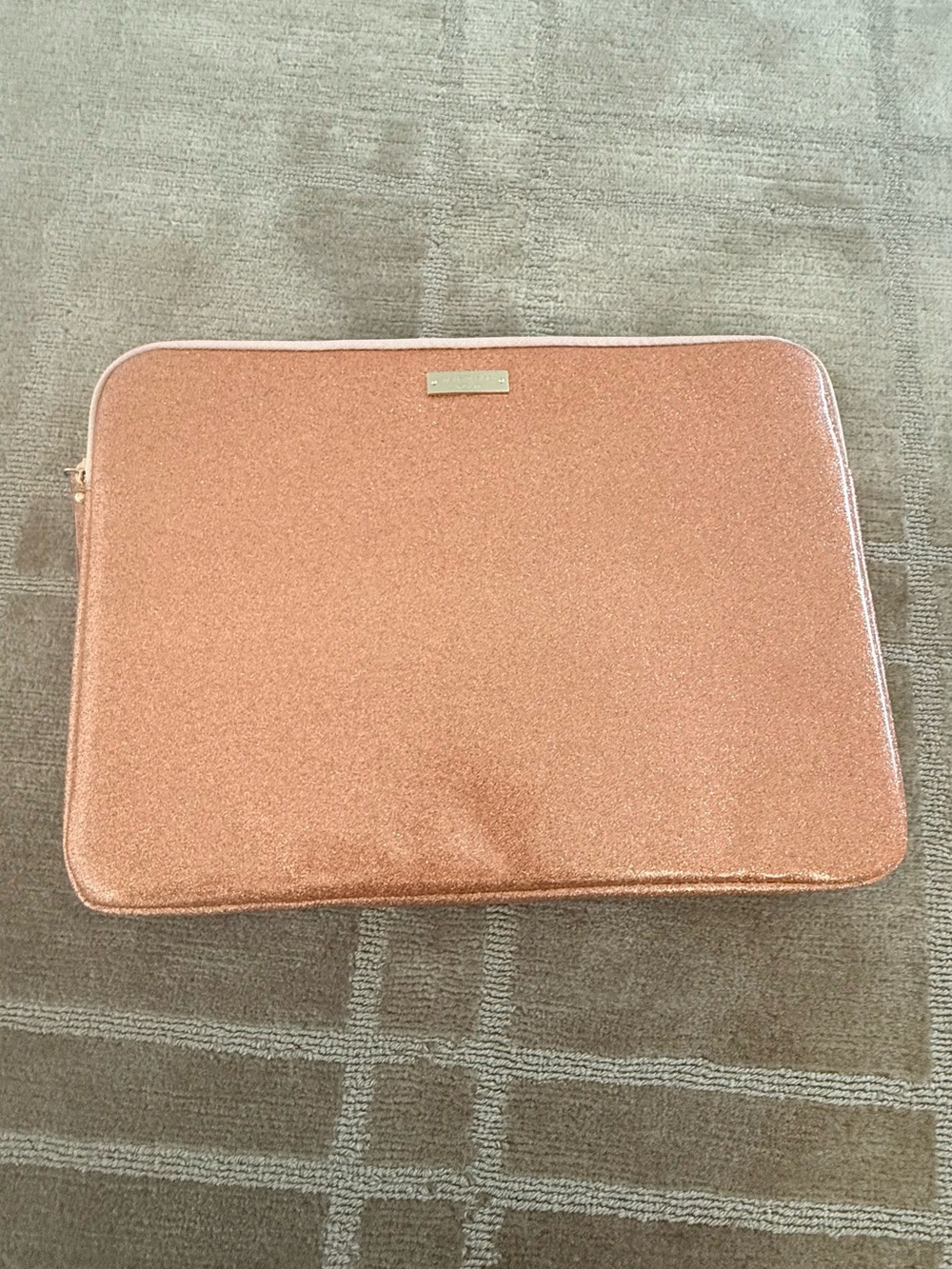 Vintage Kate Spade Rose Gold Laptop Sleeve